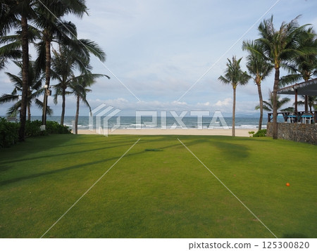 Scenery of a resort hotel in Da Nang, Vietnam Scenery of a resort hotel in Da Nang, Vietnam 125300820