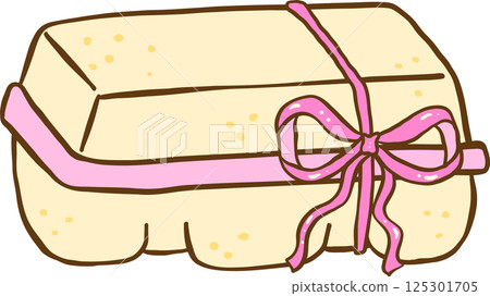 Cute Coquette Carton Of Eggs Illustration Hand Drawn, Pastel Farmer Market 125301705