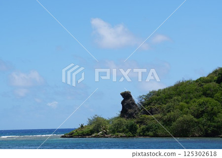 Bear Rock in Guam Bear Rock in Guam 125302618