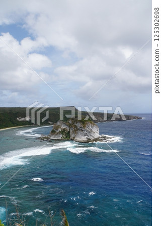 塞班島鳥島觀景台的景色 塞班島鳥島觀景台的景色 125302698