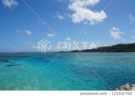 關島皮提海峽的景色 關島皮提海峽的景色 125302769