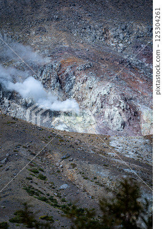 萬代的火山口 125304261