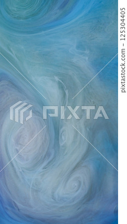Mix color. Flowing paint. Defocused blue smoke chemical wet vapor water liquid soaring on abstract art creative acrylic background. Mix color. Flowing paint. Defocused blue smoke chemical wet vapor water liquid soaring on abstract art creative acrylic background. 125304405