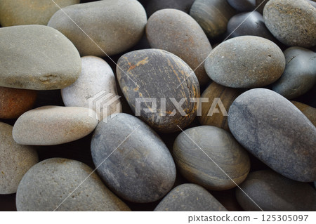 海上拾得的石頭合照(背景素材) 海上拾得的石頭合照(背景素材) 125305097