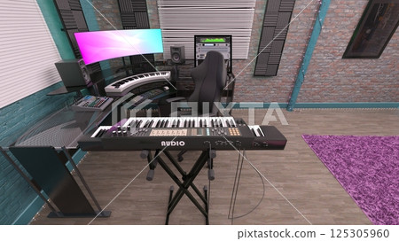 錄音棚 125305960
