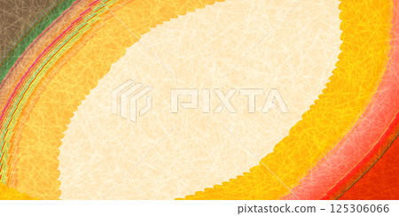 橙色日本圖案秋季背景 125306066