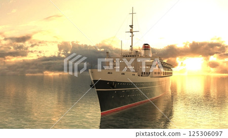 luxury liner  125306097