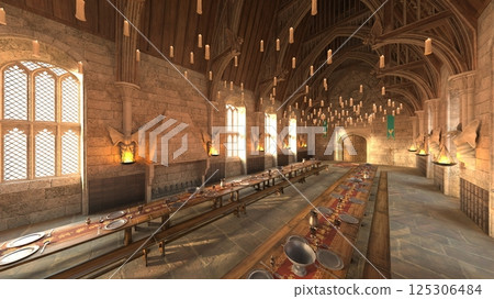 Great dining hall 125306484
