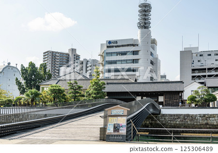 Dejima and the surrounding area, a popular tourist destination in Nagasaki City, Nagasaki Prefecture 125306489
