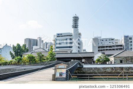 Dejima and the surrounding area, a popular tourist destination in Nagasaki City, Nagasaki Prefecture 125306491
