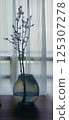 A flower living in a vase 125307278