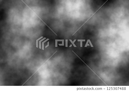 Abstract smoky fog texture background with dark and light clouds pattern for spooky mysterious or horror atmosphere scenes 125307488
