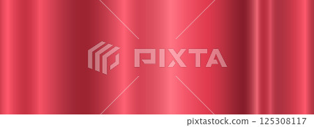 Pink metallic gradient with highlights. A pattern with a shiny metallic gradient. 125308117