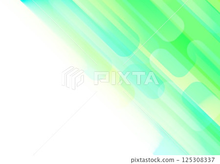 Lime green geometric background with rounded corners. 125308337