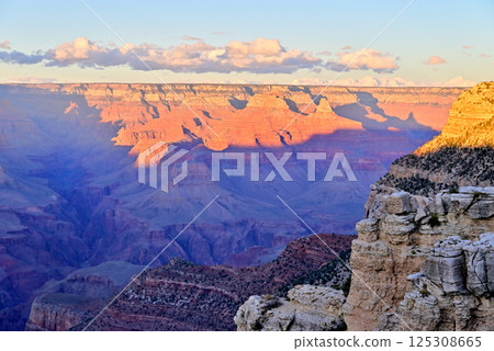 Grand Canyon at sunset 125308665
