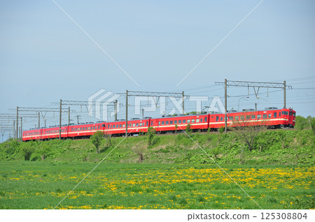函館本線、江別豐幌、JR 北海道、711 系列、S-103 列車(札幌) 函館本線、江別豐幌、JR 北海道、711 系列、S-103 列車(札幌) 125308804