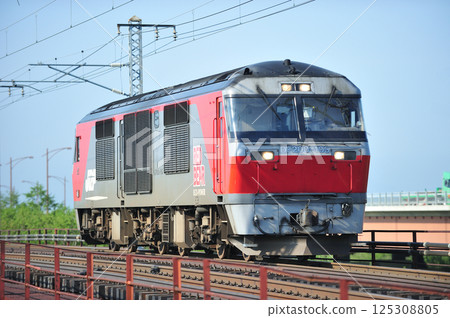 函館本線、江別-豐幌、JR貨運、DF200-105(鷲部) 函館本線、江別-豐幌、JR貨運、DF200-105(鷲部) 125308805