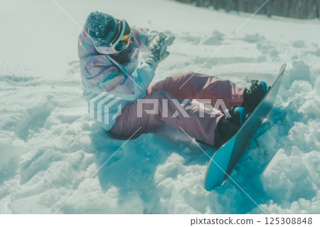 snowboard, snowboarding, snowboarder 125308848