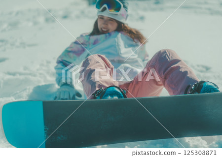 snowboard, snowboarding, snowboarder 125308871