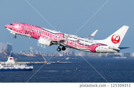 JTA 日本越洋航空 JA06RK 從羽田起飛 JTA 日本越洋航空 JA06RK 從羽田起飛 125309351