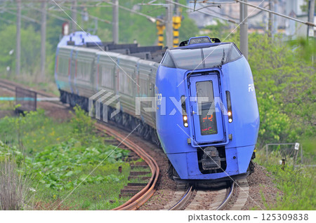 Chitose Line Kitahiroshima-Shimamatsu JR Hokkaido Kiha 283 Series Super Ozora 125309838