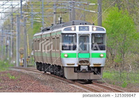 千歲線、上榮、JR北海道、721系列、F-3016列車(札幌) 千歲線、上榮、JR北海道、721系列、F-3016列車(札幌) 125309847