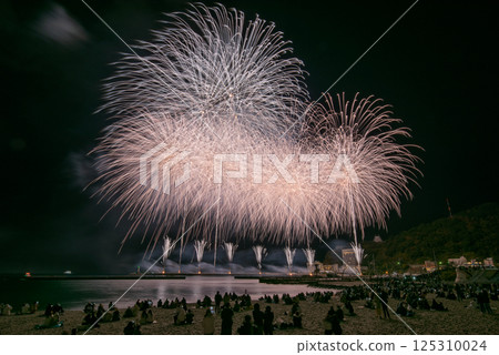 熱海煙火大會終場 ※照片拍攝於海灘 125310024