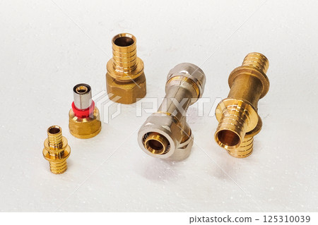 brass plumbing fittings for connection pipes 125310039