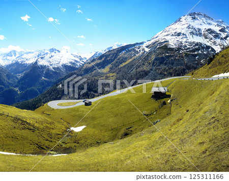 Alps mountains panorama Alps mountains panorama 125311166