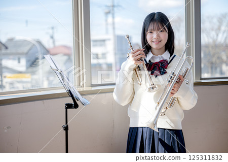 Students with two instruments Students with two instruments 125311832