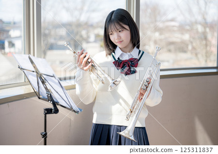 學生混淆了兩種樂器 125311837