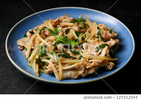 豬肉韭菜芽 125312543