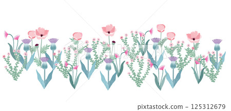 Flower bark Flower bark 125312679