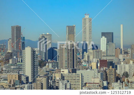 Dec 9 2024 Urban Skyline with Skyscrapers in a Busy Cityscape During 125312719