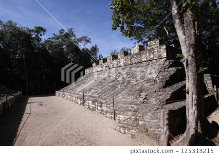 Great maya pyramid of Coba, Yucatan, mexico Great maya pyramid of Coba, Yucatan, mexico 125313215