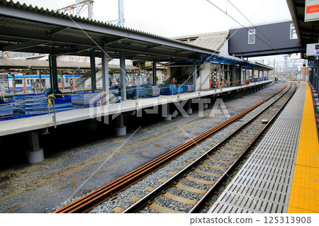 舊1號月台將改建為高架軌道…臨時下行月台「春日部站」新建3號、4號月台 125313908