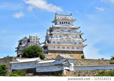 Himeji Castle, White Heron Castle, National Treasure, World Cultural Heritage, Himeji City, Hyogo Prefecture 125314251