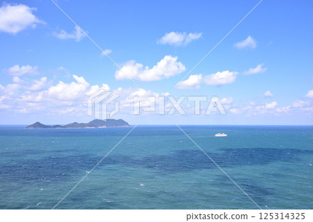 藍色的海洋 藍色的海洋 125314325