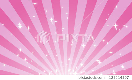 Sparkle effect and halo from below - Pink Sparkle effect and halo from below - Pink 125314397