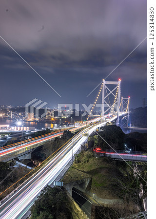 關門橋雷射 關門橋雷射 125314830