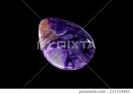 Charoite Patterns drawn by nature Charoite Patterns drawn by nature 125314943