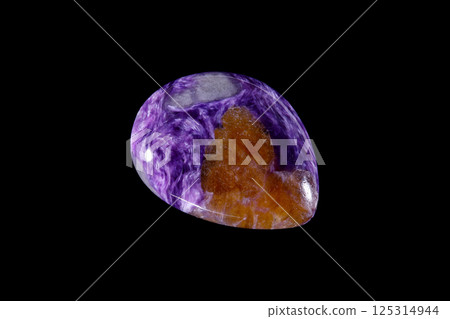 Charoite Patterns drawn by nature 125314944