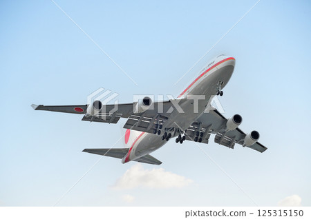 日本航空自衛隊政府飛機新千歲機場 B747-400 20-1101 B20-1102 125315150