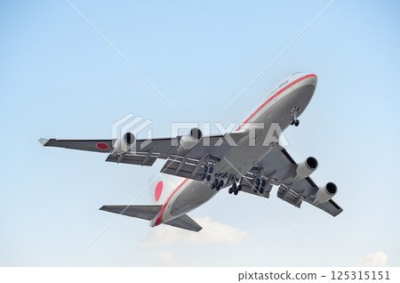 日本航空自衛隊政府飛機新千歲機場 B747-400 20-1101 B20-1102 125315151
