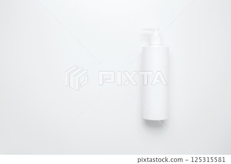 Cosmetic beauty products. Moisturizing cream bottles with branding mockup. Skin care and beauty concept Cosmetic beauty products. Moisturizing cream bottles with branding mockup. Skin care and beauty concept 125315581