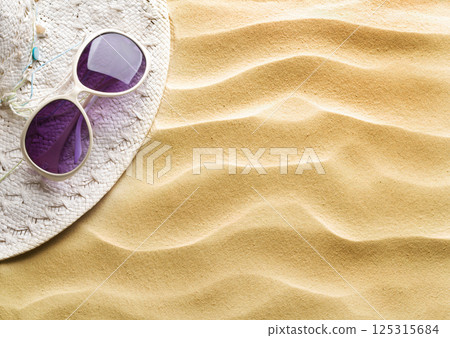 closeup of sand pattern closeup of sand pattern 125315684