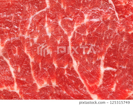 Raw beef meat background 125315749