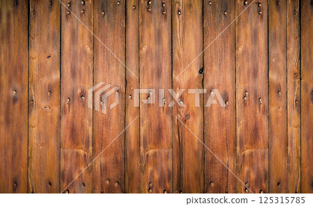 Dark Brown Wood Texture 125315785