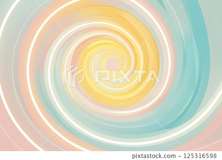 A background illustration of a pale pastel colored swirl 125316598