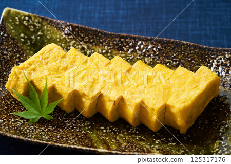 切片煎蛋捲 切片煎蛋捲 125317176